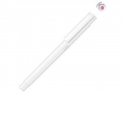 Маркер в корпусе из переработанного материала rPET RECYCLED PET PEN PRO LIQEO, белый с розовыми чернилами