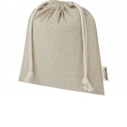 Средняя подарочная сумка Pheebs объемом 1,5 л из хлопка плотностью 150 г/м2, натуральный