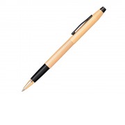 Ручка-роллер Selectip Cross Classic Century Brushed Rose Gold PVD, золотистый