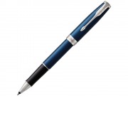 Ручка-роллер Parker Sonnet Blue Subtle CT, стержень: F, цвет чернил: black, в подарочной упаковке