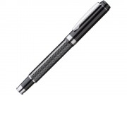 Ручка роллер металлический  Uma Carbon R, черный