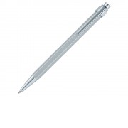Ручка шариковая Pierre Cardin PRIZMA. Цвет - серебристый. Упаковка Е