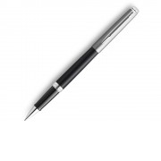 Ручка роллер Waterman Hemisphere Entry Point Stainless Steel with Black Lacquer в подарочной упаковк