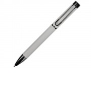 Металлическая шариковая ручка Black Lama, софт-тач, серый