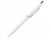 Ручка SAN REMO шариковая, автоматическая, белый металлический корпус 1.00 мм, синяя