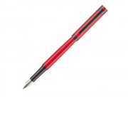 Ручка перьевая Pierre Cardin BRILLANCE, цвет - красный. Упаковка B-1