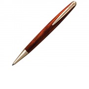 Ручка шариковая Pierre Cardin MAJESTIC с поворотным механизмом, коричневый/черный/золото