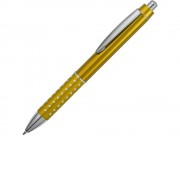 Ручка шариковая Bling, желтый, черные чернила