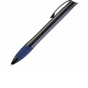 Ручка шариковая металлическая OPERA M, темно-синий/черный