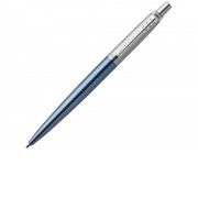 Шариковая ручка Parker Jotter Essential, Waterloo Blue CT, стержень: Mblue