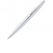 Ручка шариковая Cross модель ATX в футляре, серебристая