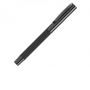 Ручка металлическая роллер из сетки MESH R, темно-серый/черный