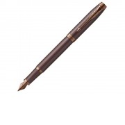 Перьевая ручка Parker IM Monochrome Brown, перо:F, цвет чернил: Black, в подарочной упаковке.