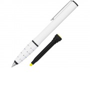 Ручка шариковая с маркером Jura, белый