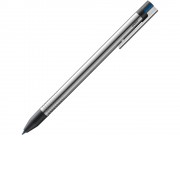 Ручка мультисистемная (3 цвета) 405 logo, Полированная сталь, M21