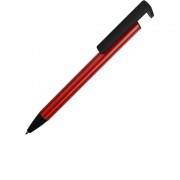 Ручка-подставка шариковая Кипер Металл, красный