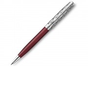 Шариковая ручка Parker Sonnet Premium Refresh RED CT, стержень: M, цвет чернил: black , в подарочной упаковке