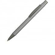 Ручка металлическая soft touch шариковая Tender, серый