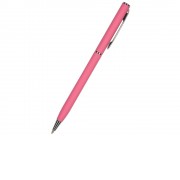 Ручка Palermo шариковая автоматическая, коралловый металлический корпус, 0,7 мм, синяя