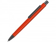Металлическая шариковая ручка soft touch Ellipse gum, оранжевый