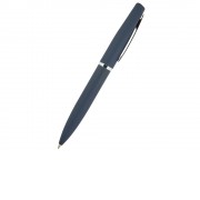Ручка Portofino шариковая  автоматическая, синий металлический корпус, 1.0 мм, синяя