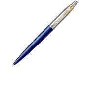 Шариковая ручка Parker Jotter SE 135 Lacquer Blue St.Steel GT, стержень: M, цвет чернил : blue, в подарочной упаковке