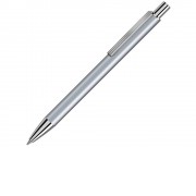 Металлическая автоматическая шариковая ручка Groove, серебристый