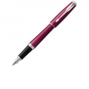 Перьевая ручка Parker Urban Core, Vibrant Magenta CT, F309, перо: F, цвет чернил: blue, в подарочной упаковке