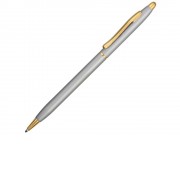 Ручка шариковая Женева серебристая