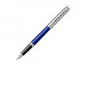 Перьевая ручка Waterman Hemisphere French riviera Deluxe BLU LOUNGE в подарочной коробке