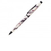 Шариковая ручка Cross Wanderlust Everest, белый, фиолетовый