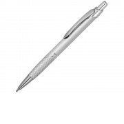 Ручка шариковая Кварц серебристая