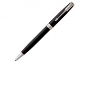 Ручка шариковая Parker Sonnet Core Matte Black CT, черный/серебристый