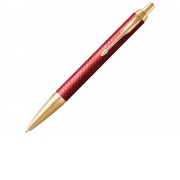 Шариковая ручка Parker IM Premium K318 Red GT, стержень: M, цвет чернил: blue, в подарочной упаковке.