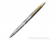 Шариковая ручка Parker Jotter Russia SE, цвет: St. Steel GT, стержень: Mblue