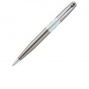 Ручка шариковая Pierre Cardin BARON. Цвет - темная бронза металлик.Упаковка В.