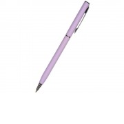 Ручка Palermo шариковая  автоматическая, сиреневый металлический корпус, 0,7 мм, синяя