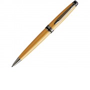 Шариковая ручка Waterman Expert Gold, цвет чернил Mblue,  в подарочной упаковке