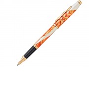 Ручка-роллер Selectip Cross Wanderlust Antelope Canyon, белый, оранжевый