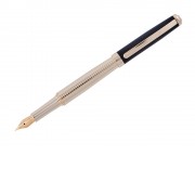 Ручка перьевая Pierre Cardin GOLDEN. Цвет - золотистый и черный. Упаковка B-1