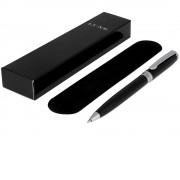 Ручка металлическая шариковая Aphelion, черный/серебристый