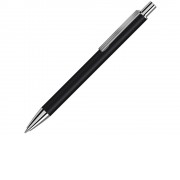 Металлическая автоматическая шариковая ручка Groove, черный
