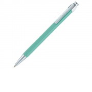 Ручка шариковая Pierre Cardin PRIZMA. Цвет - светло-зеленый. Упаковка Е