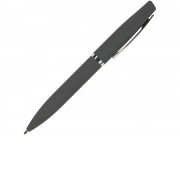 Ручка металлическая шариковая Portofino, софт-тач, 1.0 мм, серый