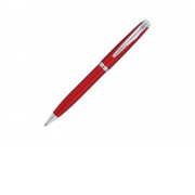 Ручка шариковая Pierre Cardin GAMME Classic с поворотным механизмом, красный матовый/серебро