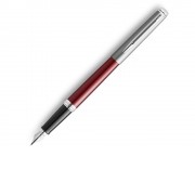 Перьевая ручка Waterman Hemisphere Entry Point Stainless Steel with Red Lacquer в подарочной упаковке