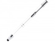 Ручка-стилус металлическая шариковая KRUGER, белый