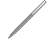 Шариковая ручка  Bright F Gum soft-touch, серый