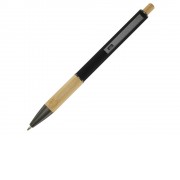 Darius шариковая ручка из переработанного алюминия, синие чернила - Черный