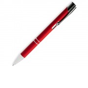 Ручка металлическая шариковая NORFOLK, красный